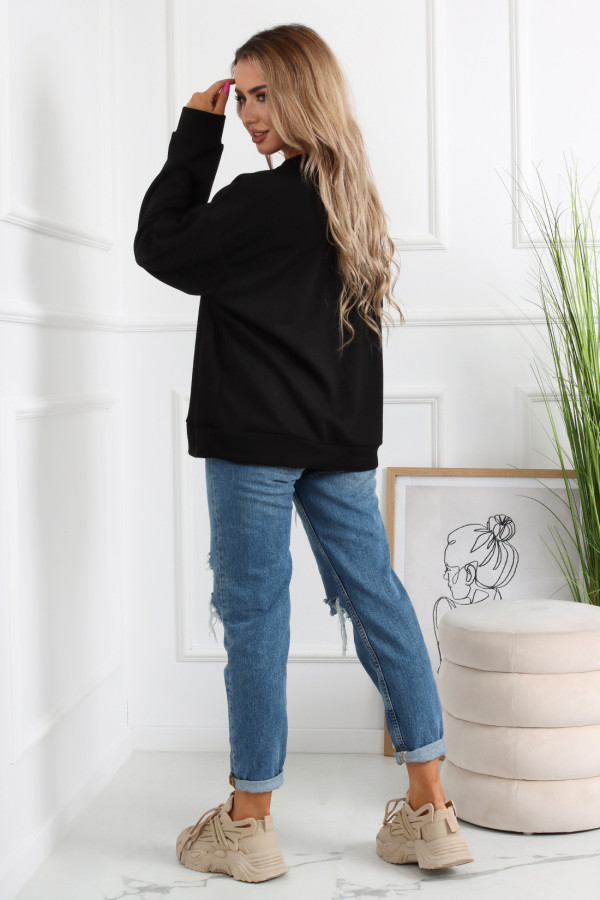 Bluza Miś Czarna 2