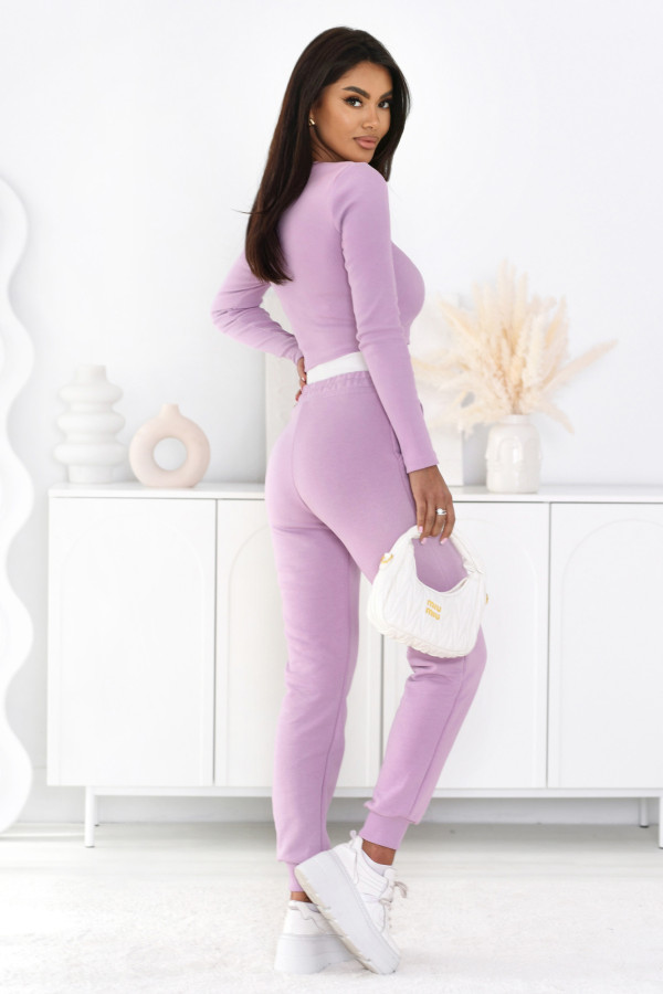 Komplet dresowy Crafted & Designed Lilac 2