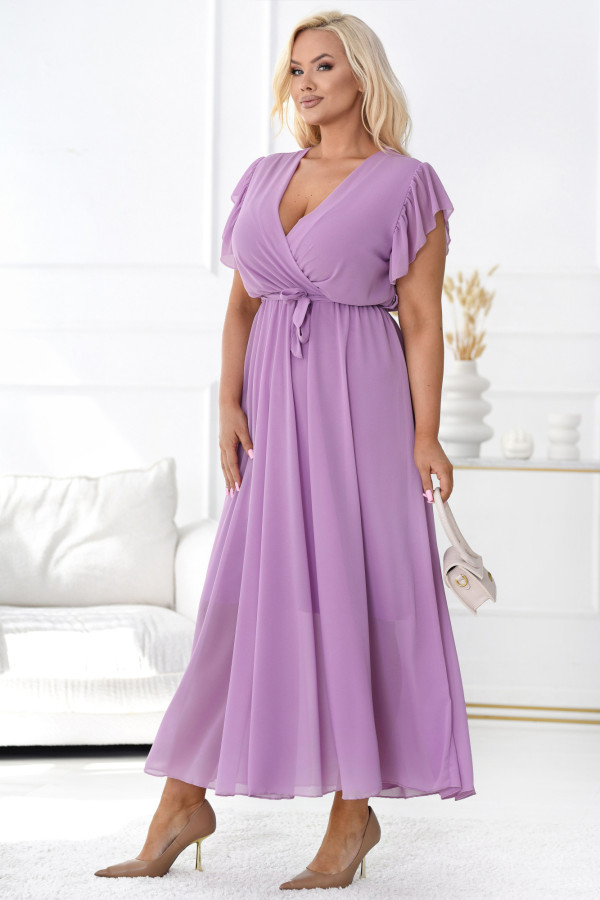 Sukienka maxi Kamilla Lilac 2
