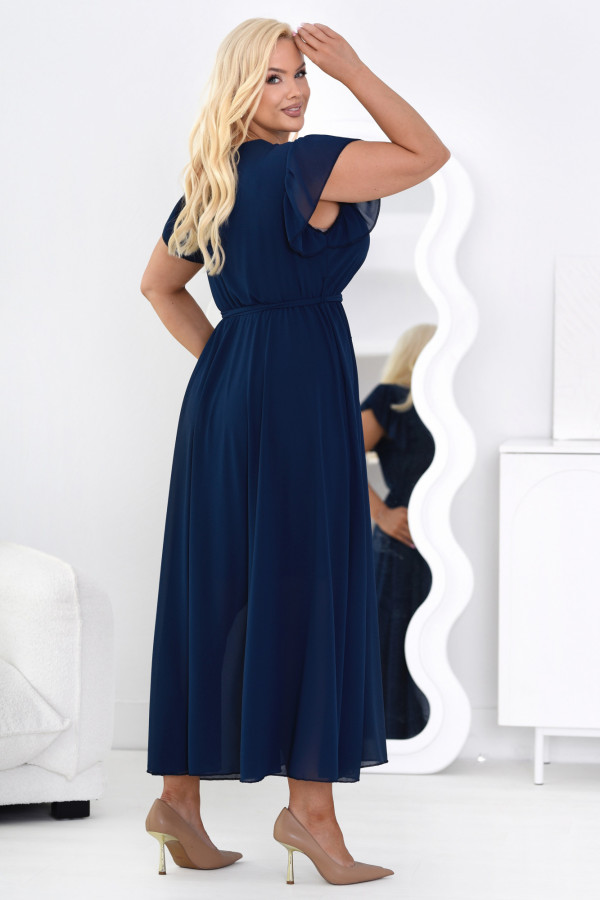Sukienka maxi Kamilla Granatowa 3